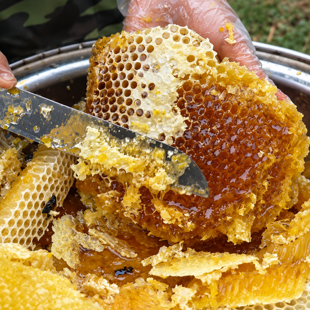 mật ong rừng nguyên chất 1